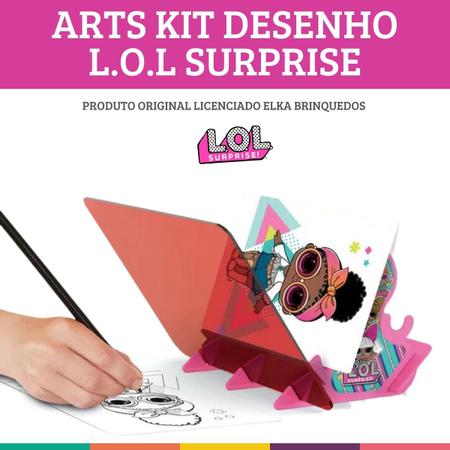 Kit de Desenho - Arts - LOL Surprise - Elka