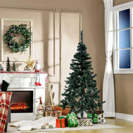 Árvore De Natal Pinheiro Luxo Grande Decorada Envio Hoje