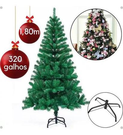 Árvore Natal Grande Pinheiro Luxo Verde Decoração Natalina - Asp - Árvore  de Natal - Magazine Luiza