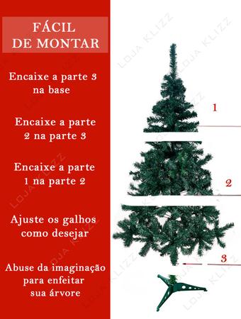Árvore Natal Grande Pinheiro Verde 1,50 Metros 450 Gallhos, Magalu  Empresas