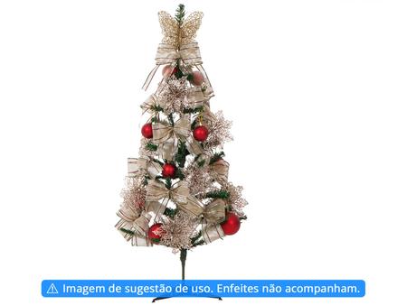 Árvore de Natal com Neve 45 Galhos 90cm - Casambiente NATAL017 - Árvore de  Natal - Magazine Luiza