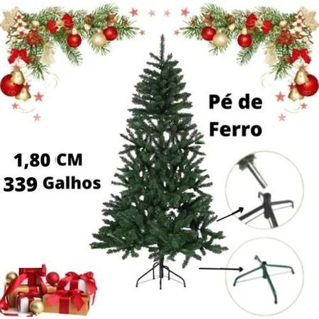 Arvore De Natal Pinheiro 1.80 De Altura