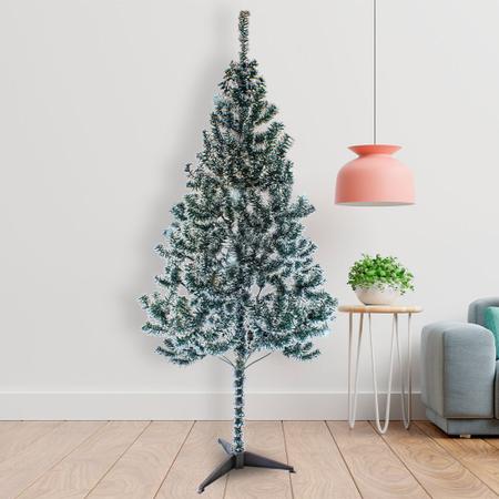 Árvore De Natal Grande Artificial 240 Cm De Altura Cheia - R$ 1.362,11