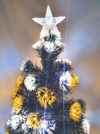 Imagem de Árvore de Natal LED Fibra Ótica Cristal 120Cm Luzes Bivolt