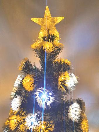 Imagem de Árvore de Natal LED Fibra Ótica Cristal 180Cm Luzes Bivolt