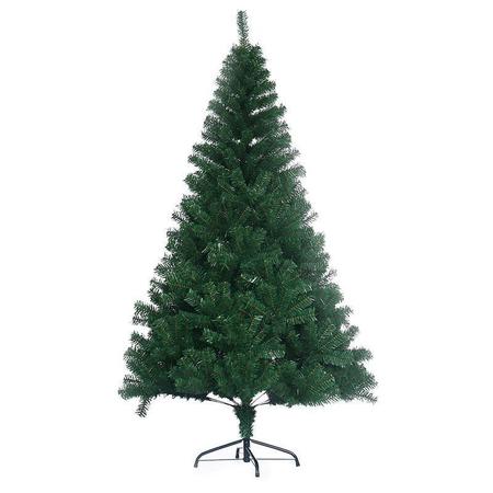 Imagem de Árvore De Natal Luxo Verde 1,50M Com 420 Pontas c/ Base de Ferro