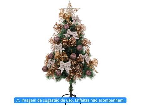 Arvore Natal 150cm Verde e Neve - Simplesmente Vanessa