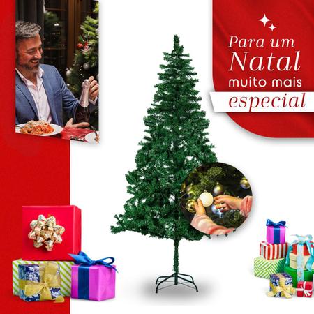 Arvore De Natal Grande Cheia De Luxo Decoração 1,50m