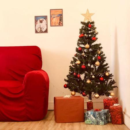 Imagem de Árvore de Natal Pinheiro Luxo 150cm - 380 Galhos - Verde