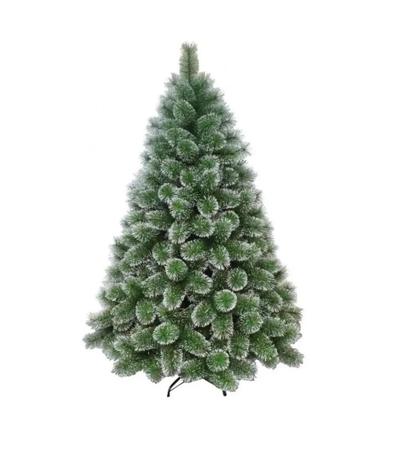 Árvore De Natal Verde Com Neve Luxo 1.50m 260 Galhos A0615m