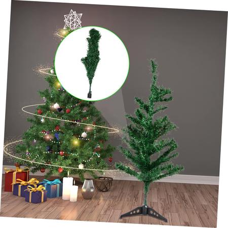 Árvore De Natal Pequena Pé de Madeira Pinheiro Verde Luxo 60cm - 60 Galhos  Premium - top natals - Árvore de Natal - Magazine Luiza