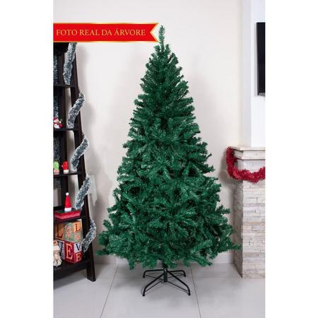 Árvore de Natal Pinheiro 1,80 M 180 cm 503 Galhos 46 Enfeites Smsc -  GIFTCENTER