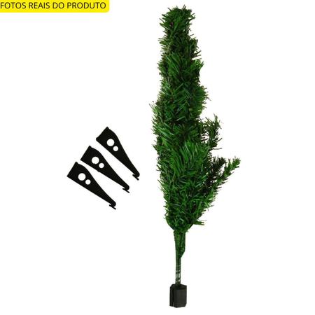 Árvore De Natal Pequena Pé de Madeira Pinheiro Verde Luxo 60cm - 60 Galhos  Premium - top natals - Árvore de Natal - Magazine Luiza