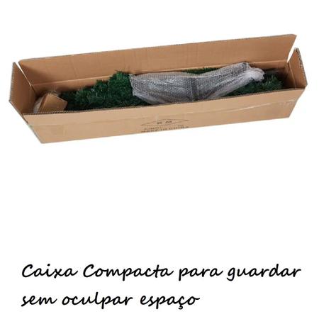 Imagem de Arvore Natal Pinheiro Verde 2.10M 1750G Bem Cheia Luxury GC