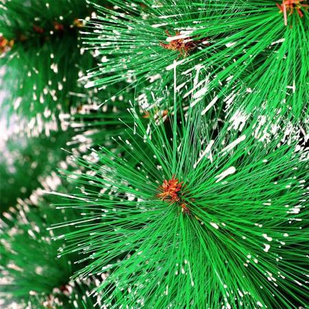 Imagem de Árvore Pinheiro De Natal Cor Verde Musgo Com Neve 90 Cm A0609m 73 Galhos