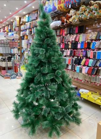 Árvore Pinheiro De Natal Luxo Cor Verde Com Neve Flocos 1,80m 420 Galhos  A0618M - Chibrali - Árvore de Natal - Magazine Luiza