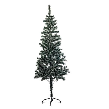 Arvore De Natal Pinheiro Grande Simples Verde Nevada 1,80 Mt - DHS SHOP -  Site Oficial