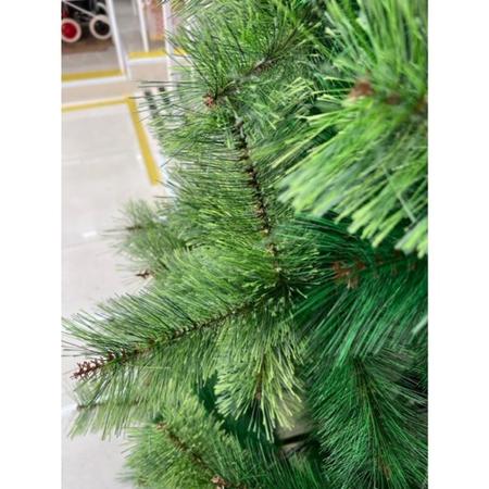 Árvore De Natal Cor Branca Pinheiro De Luxo 1.80m 420 Galhos