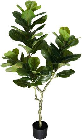 Imagem de Arvore planta Verde Artificial Ficus Lyrata 174cm Folhagem