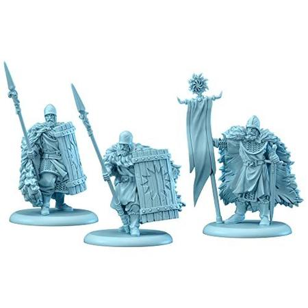 As Crônicas de Gelo e Fogo Miniaturas de Mesa Espinhos Guarda Unidade Caixa  Jogo de estratégia para adolescentes e adultos Idade 14+ 2+ Jogadores Tempo  médio de reprodução 45-60 minutos Feito por