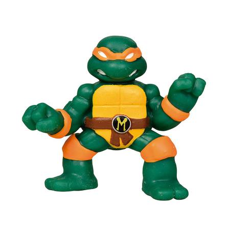 Imagem de As Tartarugas Ninja - Mini Boneco Elástico Michelangelo 6cm