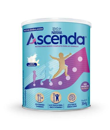 Imagem de Ascenda 364gr 3-10 Anos Baunilha - Nestle