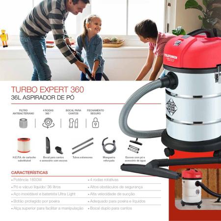 Imagem de Aspirador 36L Turbo Expert 360 Telefunken