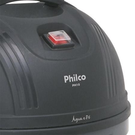 Aspirador de Po e Agua Philco PH10L 1250W Preto/Cinza 220V 054902021 Imagem de Aspirador de Po e Agua Philco PH10L 1250W Preto/Cinza 220V 054902021