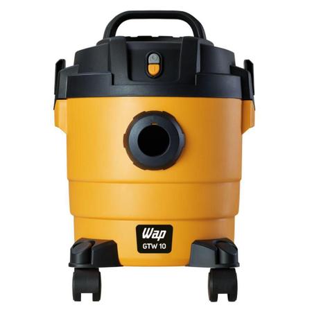 Imagem de Aspirador de Pó e Água Wap GTW 10 1400W 10 Litros  Amarelo/Preto 127V FW005705