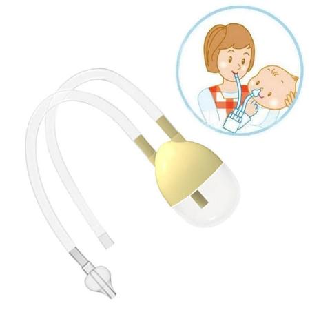 Imagem de Aspirador nasal bebe infantil catarro e meleca higienico