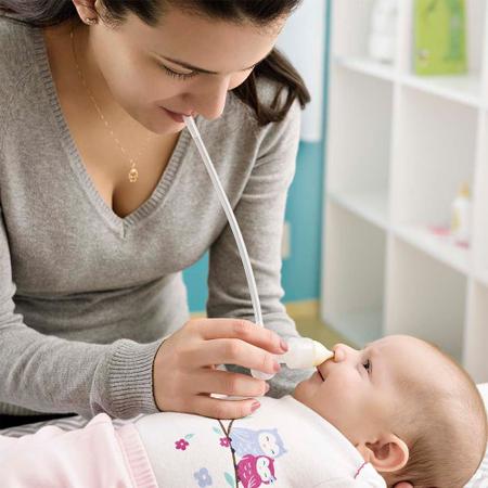 Imagem de Aspirador nasal com sucção oral e estojo, Buba Baby