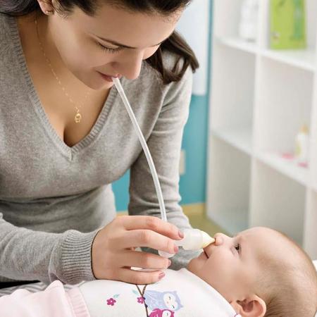 Imagem de Aspirador nasal sugador de catarro bebe pais e filhos