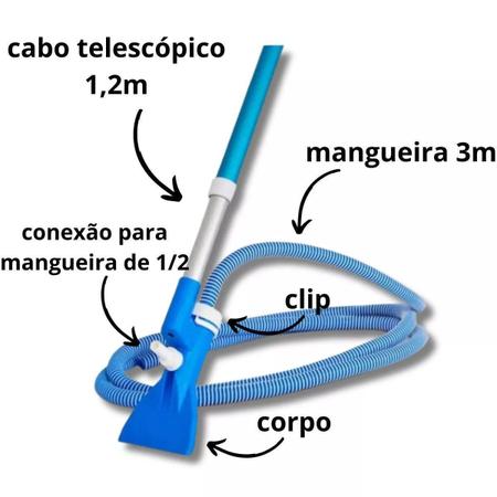 Imagem de Aspirador Para Piscina Com Venturi Nv