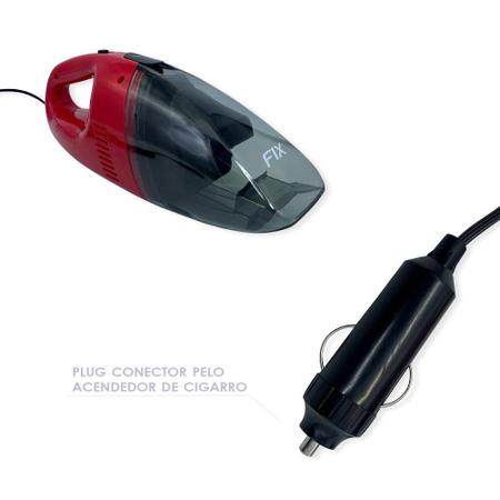 Imagem de Aspirador Pó Automotivo 35W Bico Prolongador 12V Portátil