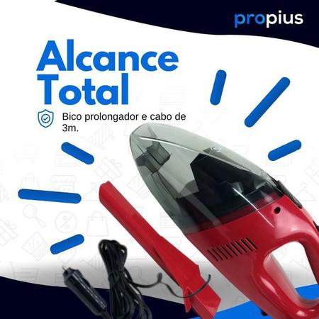 Imagem de Aspirador Pó Automotivo Carros Portátil Mini Profissional