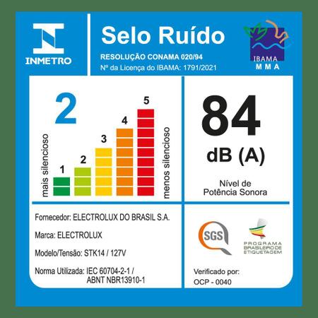 Imagem de Aspirador Vertical com Fio Electrolux 1450W 2 em 1 PowerSpeed Plus Filtro Hepa Azul  (STK14)