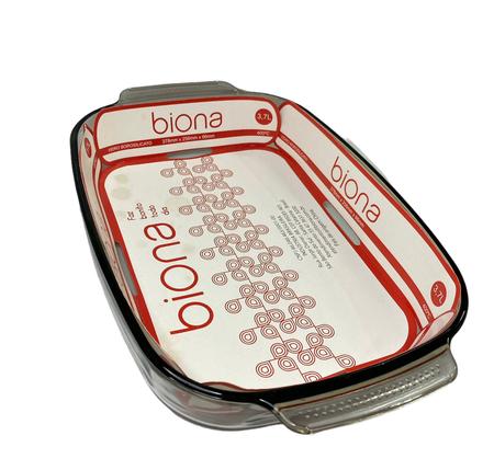 Assadeira forma de vidro retangular borosilicato c/alça 3,7l - OXFORD Imagem de Assadeira forma de vidro retangular borosilicato c/alça 3,7l