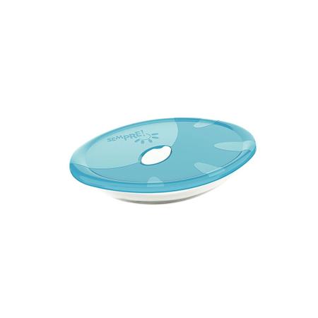 Imagem de Assadeira Sempre Oval Pequena com Tampa Plástica Azul 1,5L - Marinex