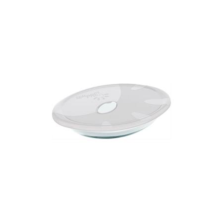 Imagem de Assadeira Sempre Oval Pequena com Tampa Plástica Branca 1,5L - Marinex