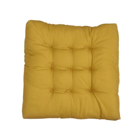 Imagem de Assento Almofada Grande Cheia Cadeira Sofá Poltrona Decorativa Banco Pallet Futon 60x60CM