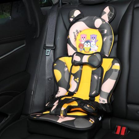 Assento de carro de bebe portatil dos desenhos animados para bebes de 6 meses a 12 sim Lightbek Official Store Assento de Elevacao Booster Magazine Luiza