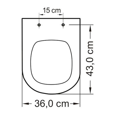 Imagem de Assento icasa etna preto soft close resina termofixo