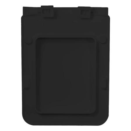 Imagem de Assento incepa square preto convencional resina termofixo