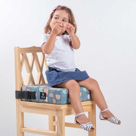 Imagem de Assento Infantil Alce Almofada De Elevação Para Cadeira Alimentação e Atividades Bebê