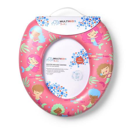 Imagem de Assento Redutor Soft Seat Infantil Rosa Multikids