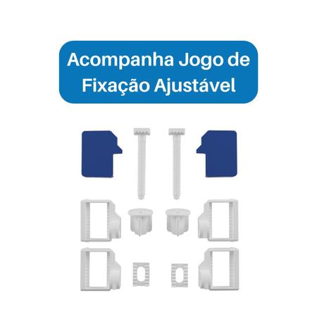 Imagem de Assento Sanitário Almofadado Oval Astra TPK/AS