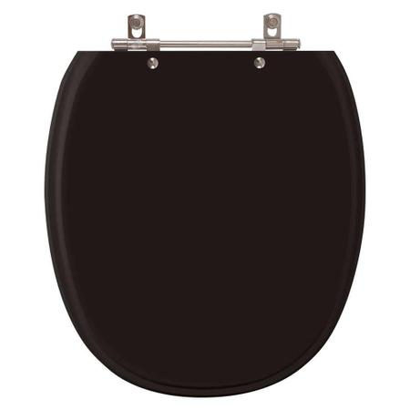 Imagem de Assento Sanitário Ascot Premium Ebony (Preto) para vaso Ideal Standard