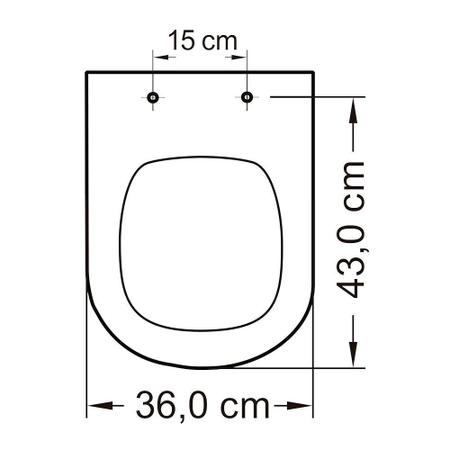 Imagem de Assento Sanitário Icasa Etna Soft Close Branco Tupan