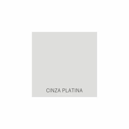 Imagem de Assento Sanitário Thema Cinza Platina (Claro) Tampa para Vaso Incepa em Madeira Laqueada