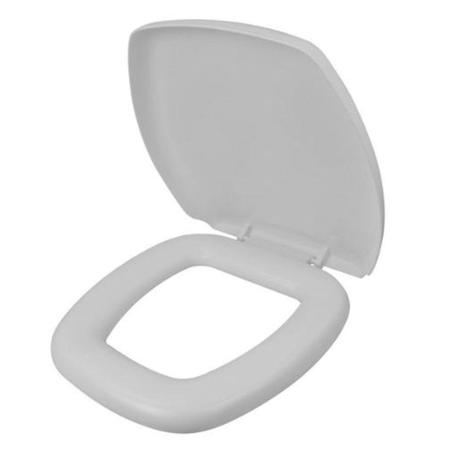 Imagem de Assento Sanitário Thema Comfort Quadrado Incepa Branco - Amanco